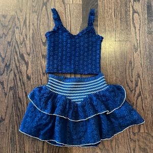 Katie J NYC skirt set